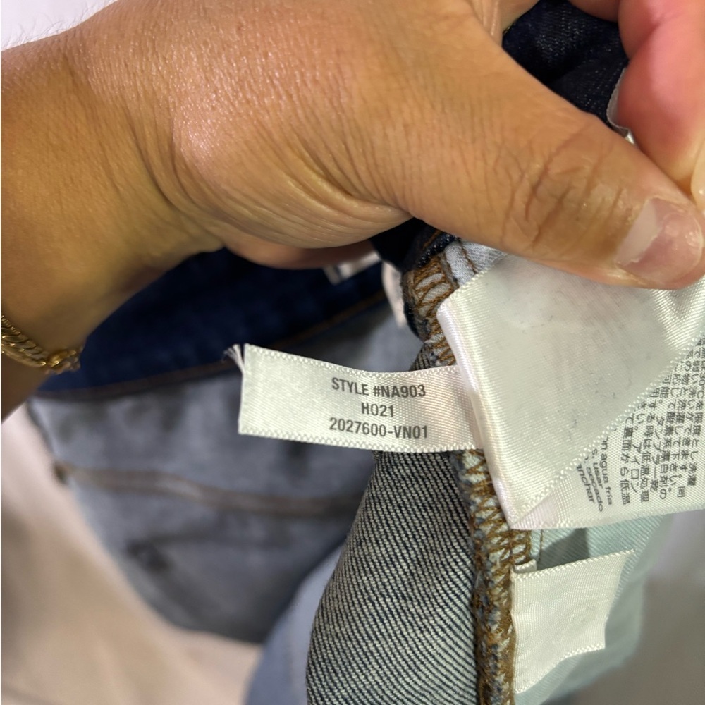 Madewell Women's Skinny Jeans in Deep Blue - Picture 7 of 9